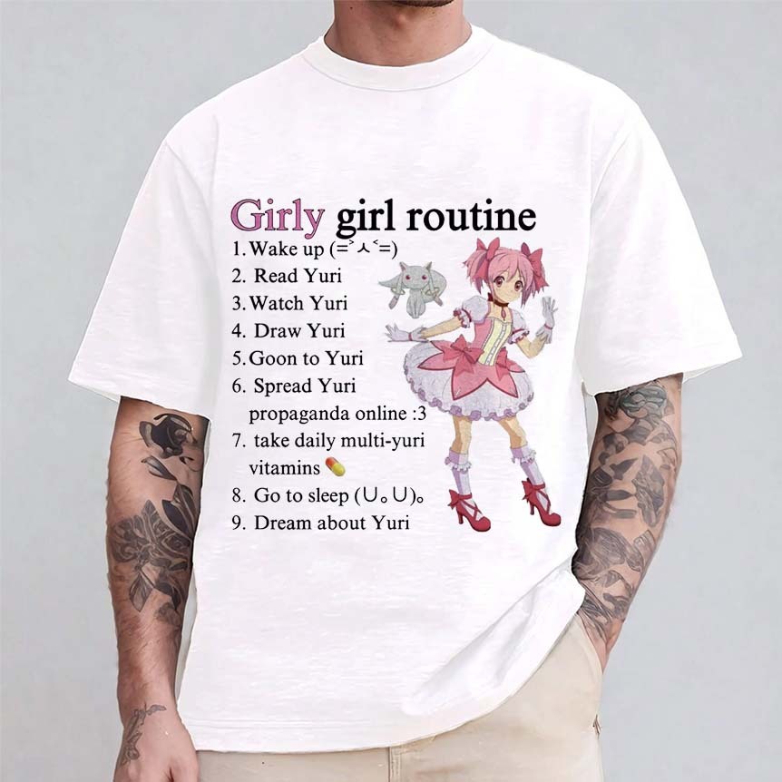 Girly Girl Routine Yuri Winchester Unisex Shirts