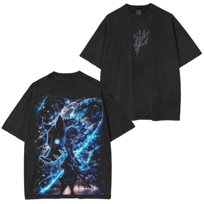 Inosuke Hashibira-Demon Slayer Washed T-Shirt