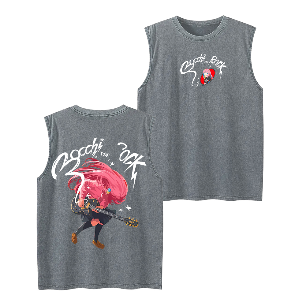 Bocchitherock Unisex Washed Tank Top