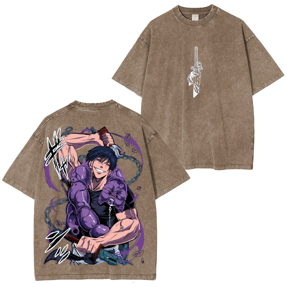 Jujutsu Kaisen Toji Fushiguro Anime Oversized T-shirt/Crewneck/Hoodie