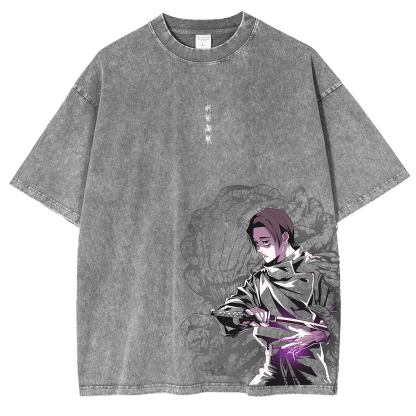 Lily Cho Jujutsu Kaisen Anime Unisex Washed T-Shirt
