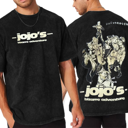 JoJos Bizarre Adventure Wash T-shirt/Crewneck/Hoodie