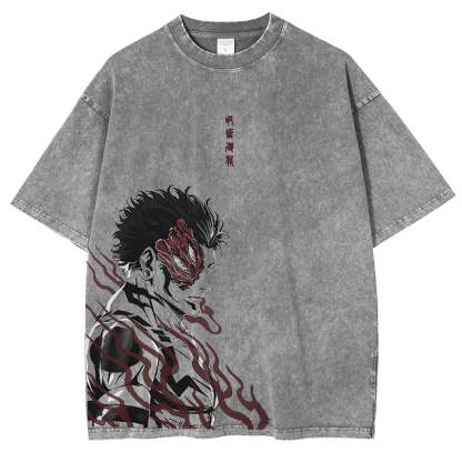 Lily Cho Jujutsu Kaisen Anime Unisex Washed T-Shirt