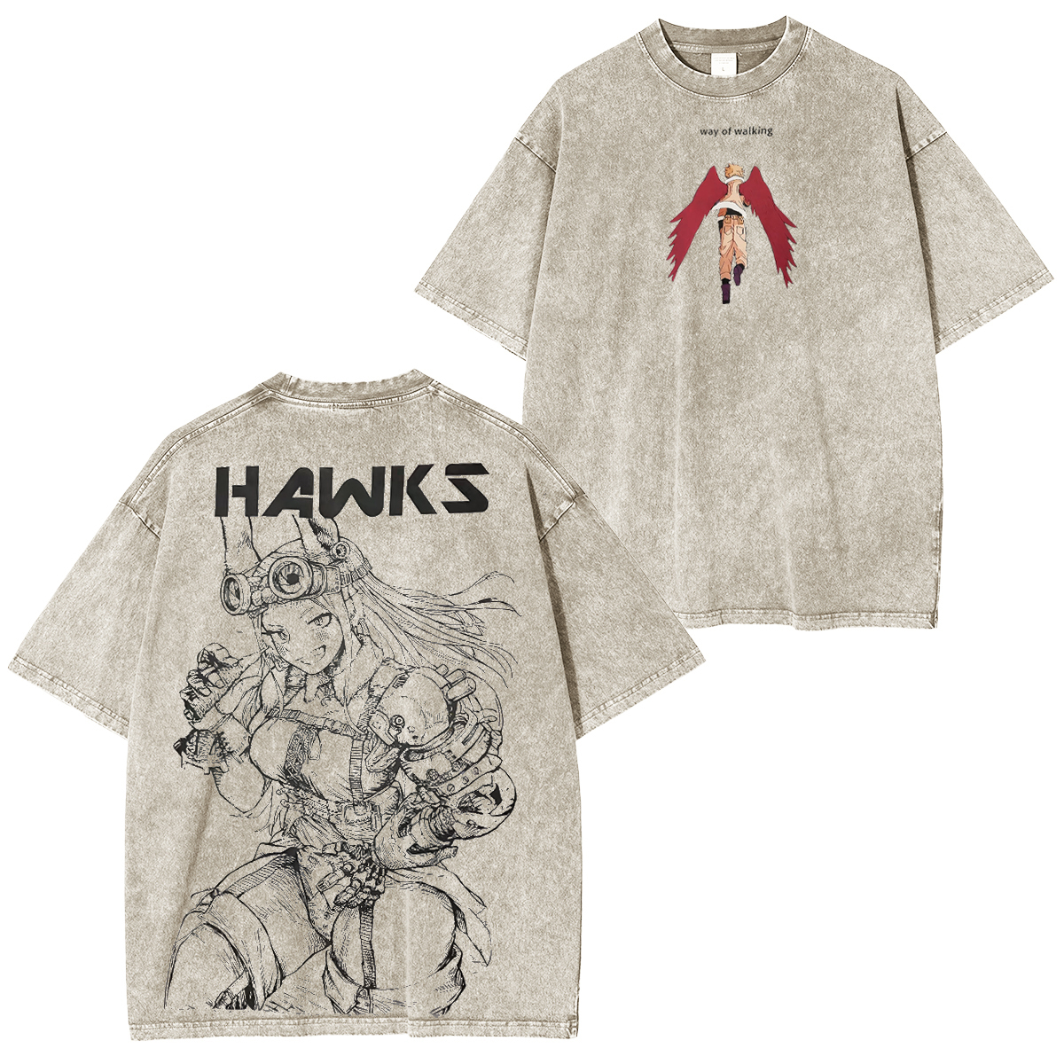Mirko x Hawks My Hero Academia T-shirt/Crewneck/Hoodie