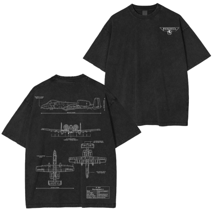 Fairchild-Republic A-10 Thunderbolt II Washed T-shirt/Crewneck/Hoodie