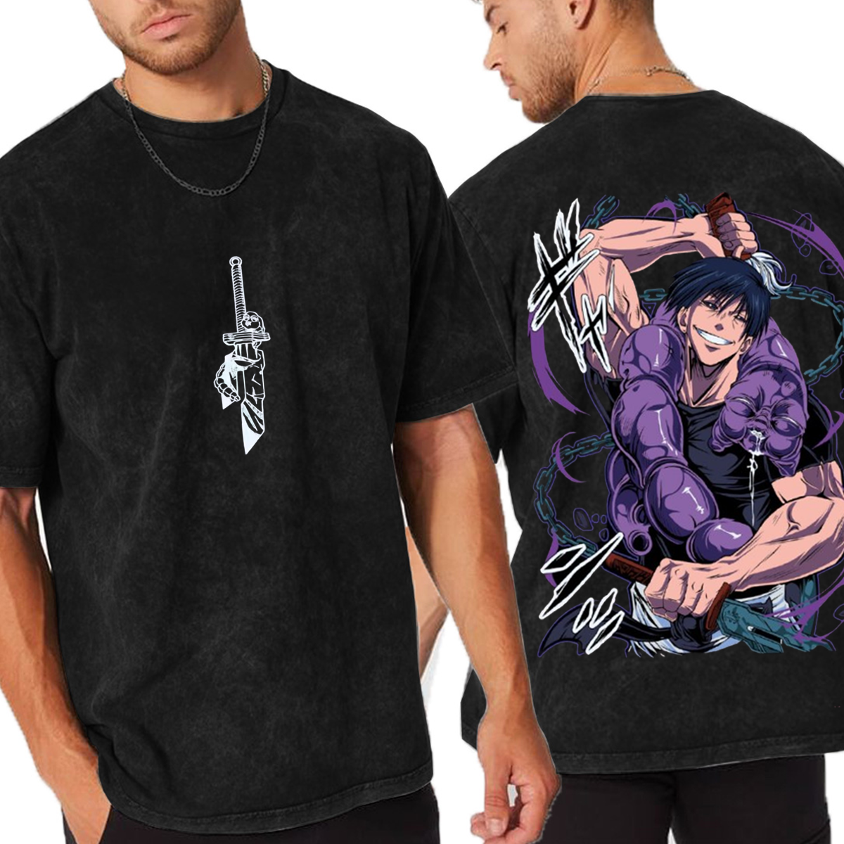 Jujutsu Kaisen Toji Fushiguro Anime Oversized T-shirt/Crewneck/Hoodie
