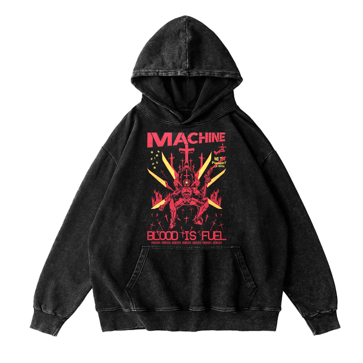ULTRAKILL Essential Oversized Washed T-shirt/Crewneck/Hoodie