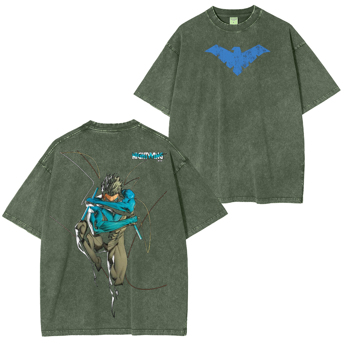Nightwing Washed T-shirt/Crewneck/Hoodie