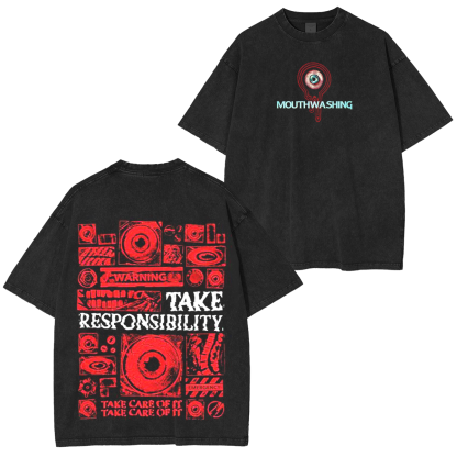 Mouthwashing Take Responsibility 2025 Vintage Washed T-shirt/Crewneck/Hoodie