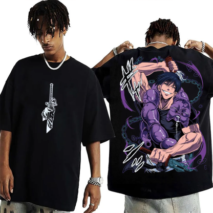 Jujutsu Kaisen Toji Fushiguro Anime Oversized T-shirt/Crewneck/Hoodie