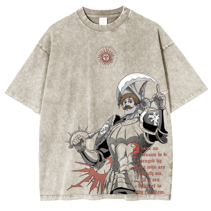 Escanor's Pride: Rise of the Sin of Pride in Anime Vintage T-shirt/Crewneck/Hoodie