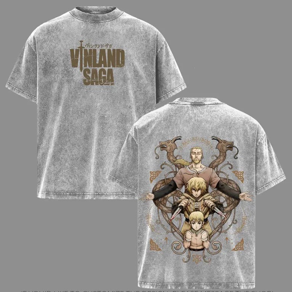 Vinland Saga Washed T-shirt/Crewneck/Hoodie