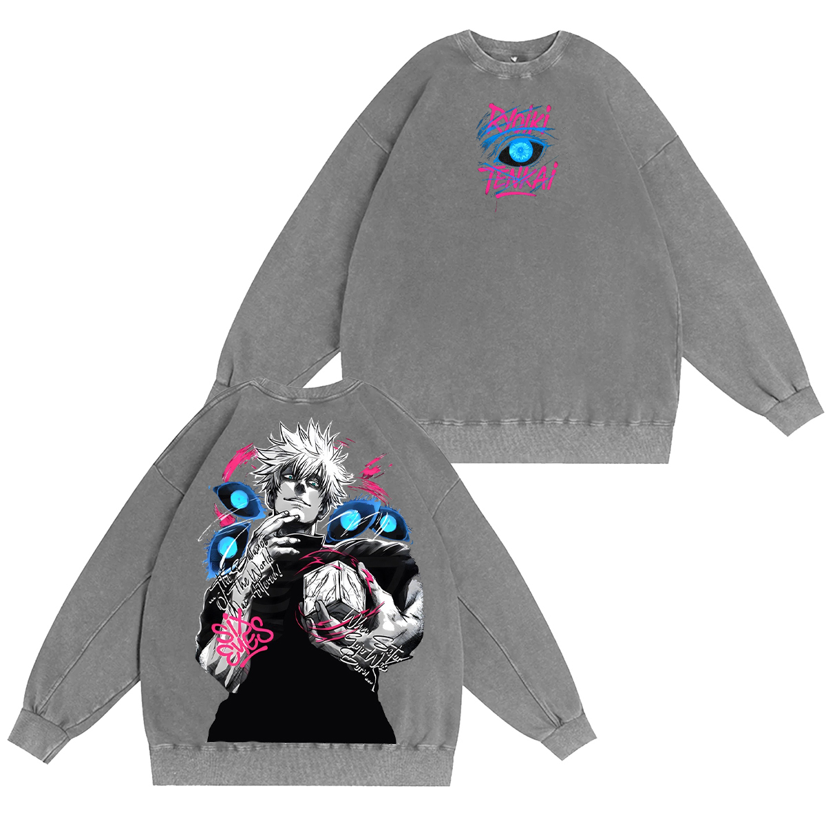 Jujutsu Kaisen Washed T-shirt/Crewneck/Hoodie