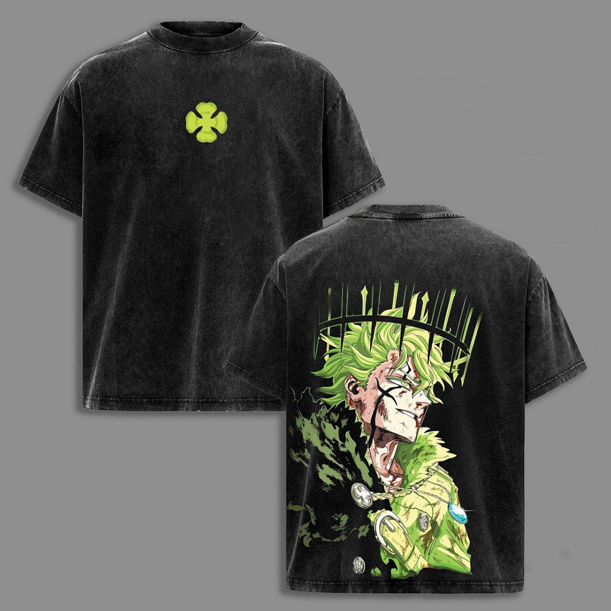 Yuno: Spirit of the Wind Black Clover Oversized T-shirt/Crewneck/Hoodie