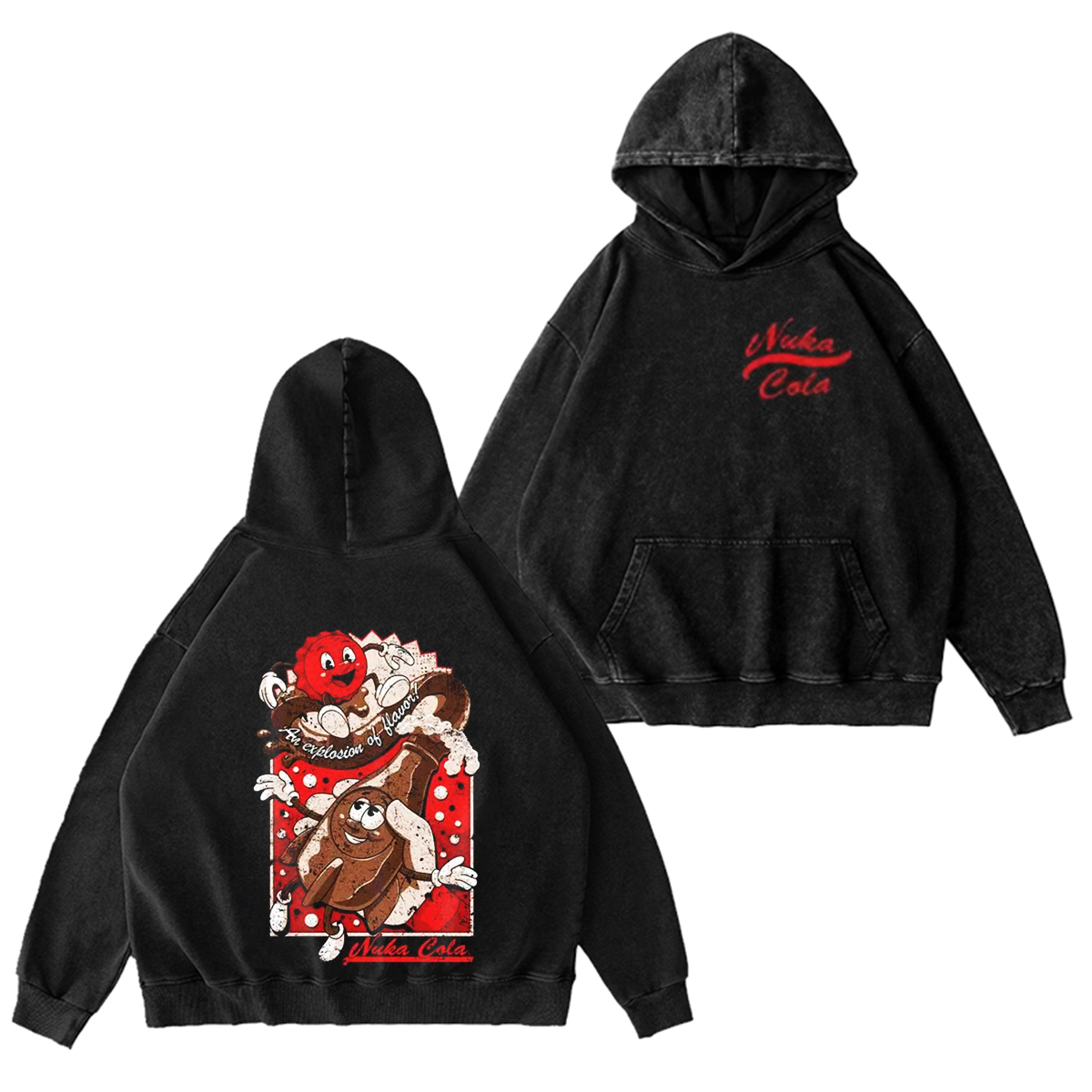 Fallout Nuka-Cola Pin-Up Washed T-Shirt /Crewneck/Hoodie