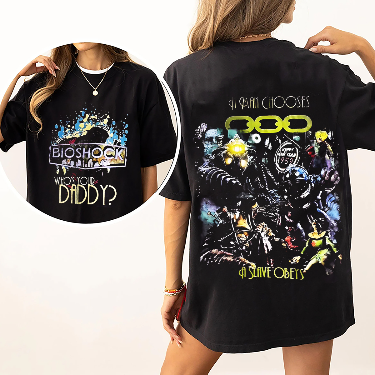 BioShock Vintage Oversized T-shirt/Crewneck/Hoodie