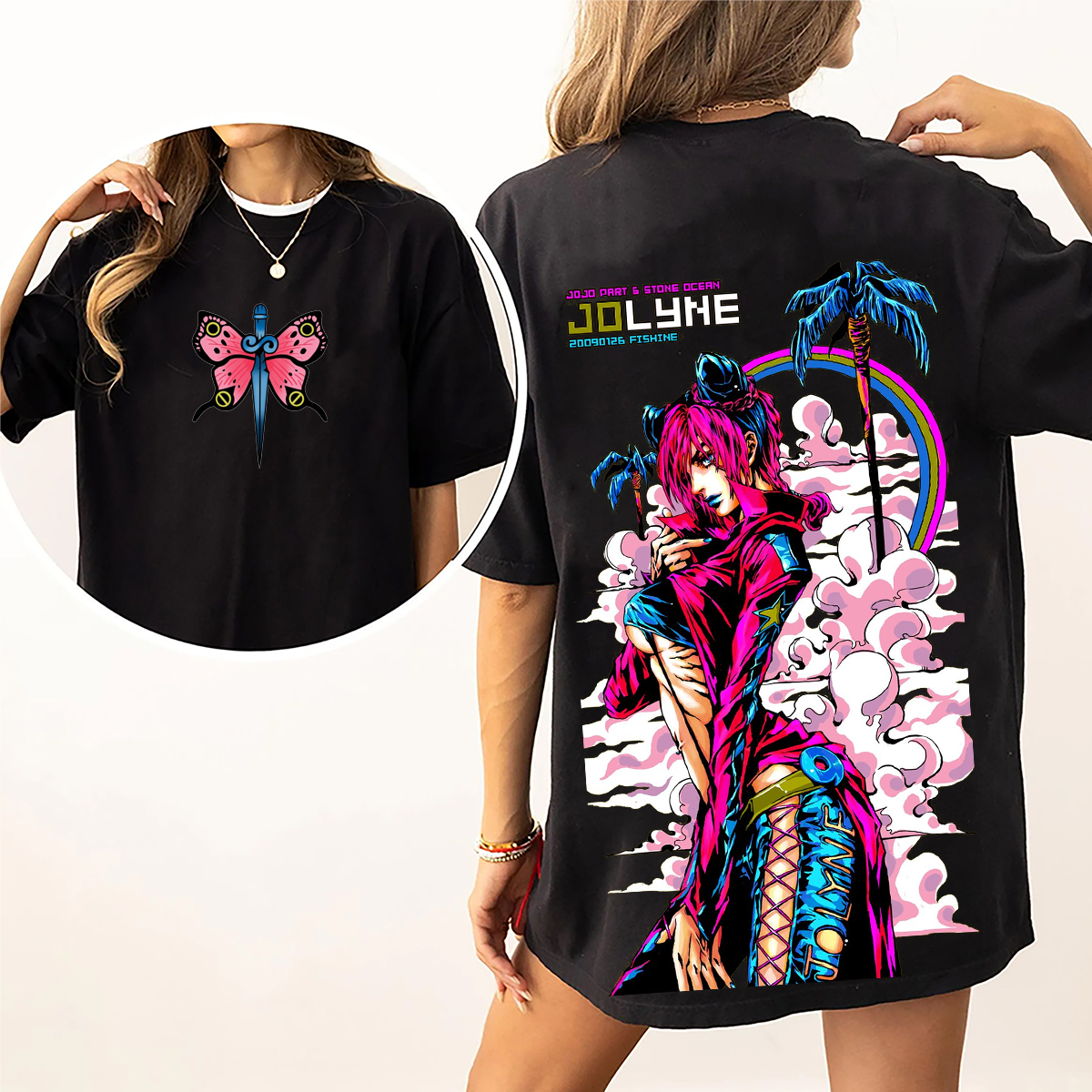 JoJo's Bizarre Adventure Vintage Oversized T-shirt/Crewneck/Hoodie