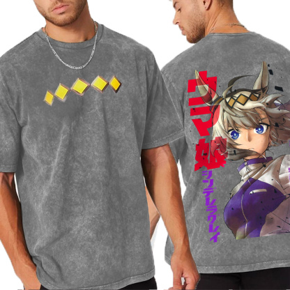 Umamusume Vintage Oversized T-shirt/Crewneck/Hoodie