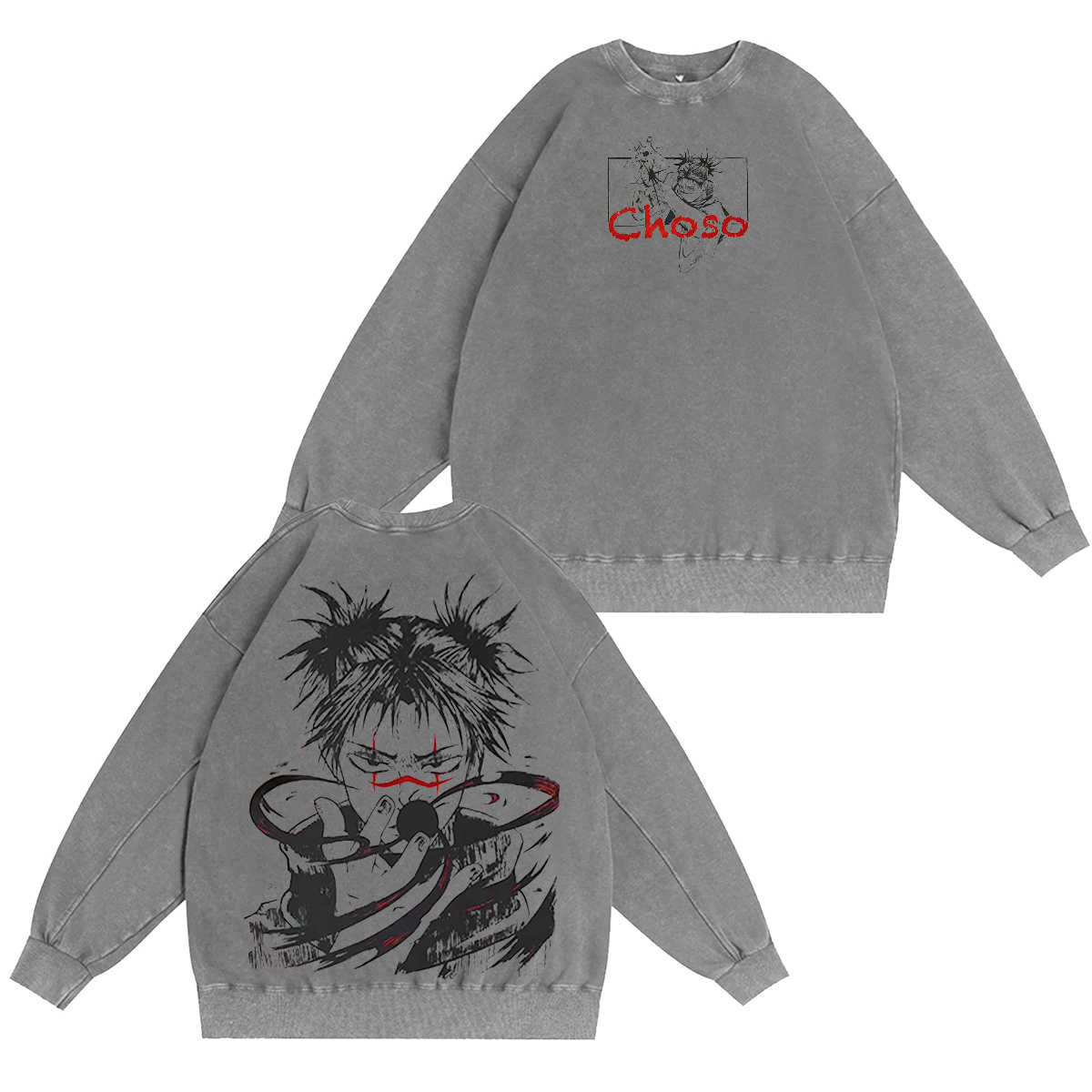 Choso Jujutsu Kaisen Vintage Washed T-shirt/Crewneck/Hoodie