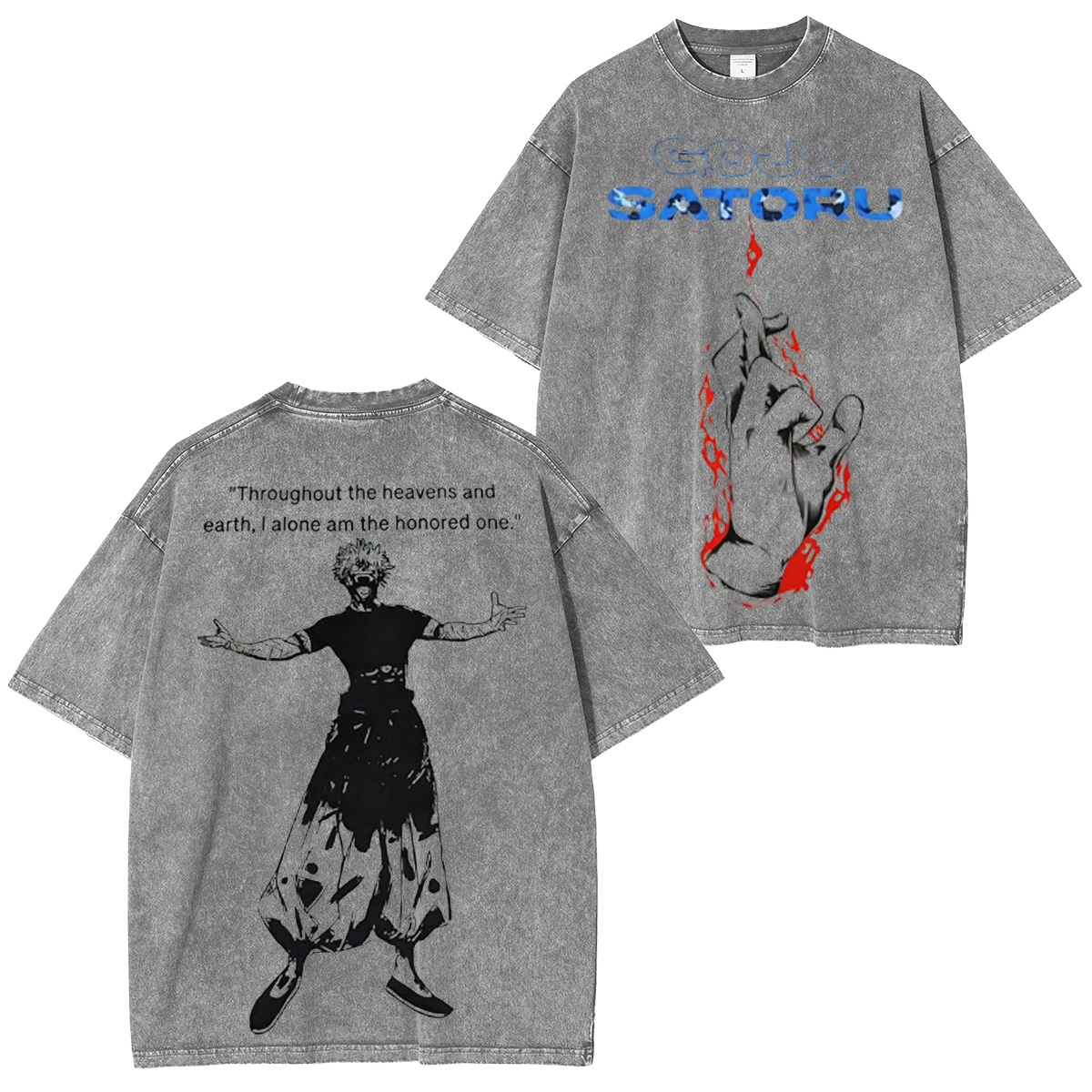 Satoru Gojo Jujutsu Kaisen Oversized T-shirt/Crewneck/Hoodie