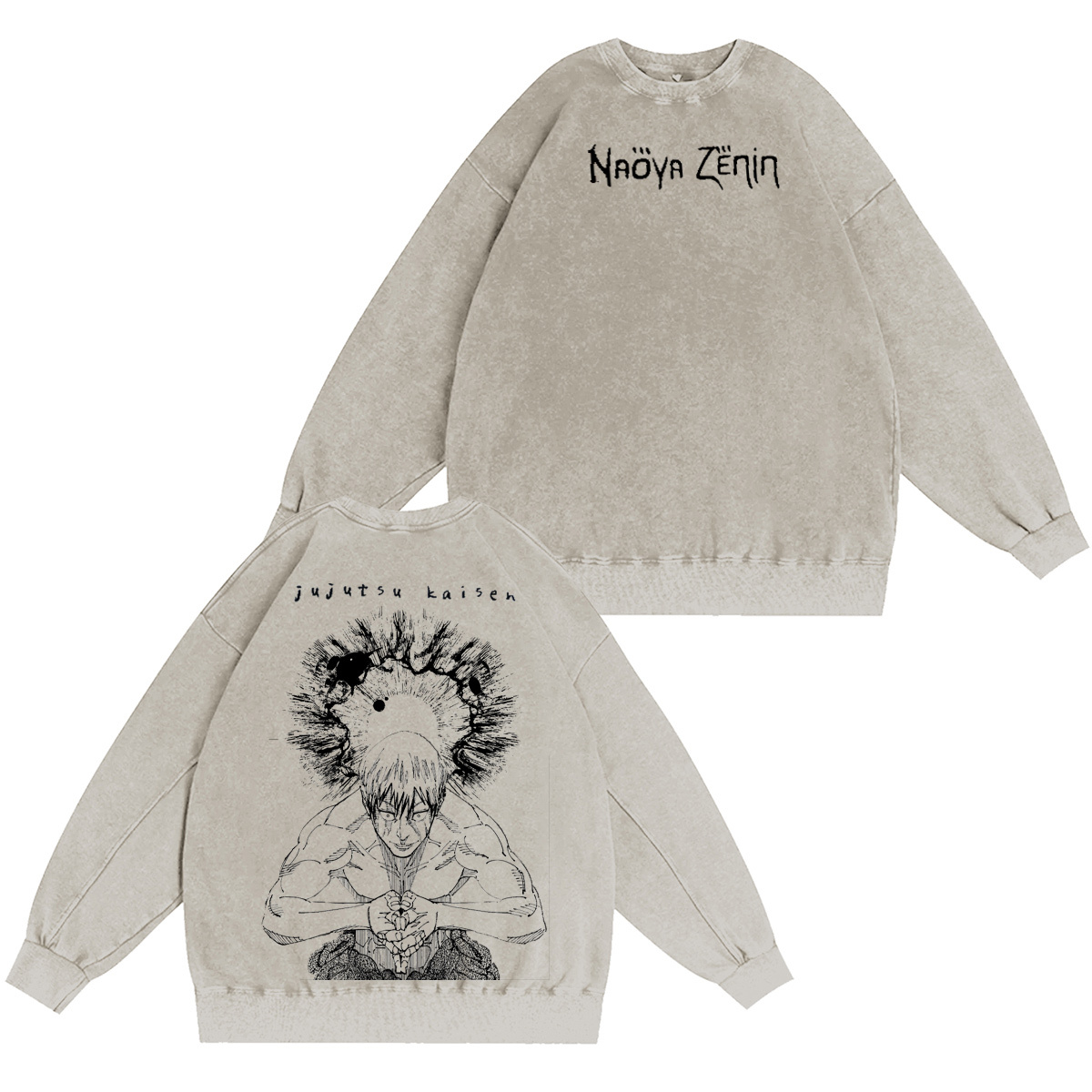 Naoya Zenin Jujutsu Kaisen Oversized T-shirt/Crewneck/Hoodie