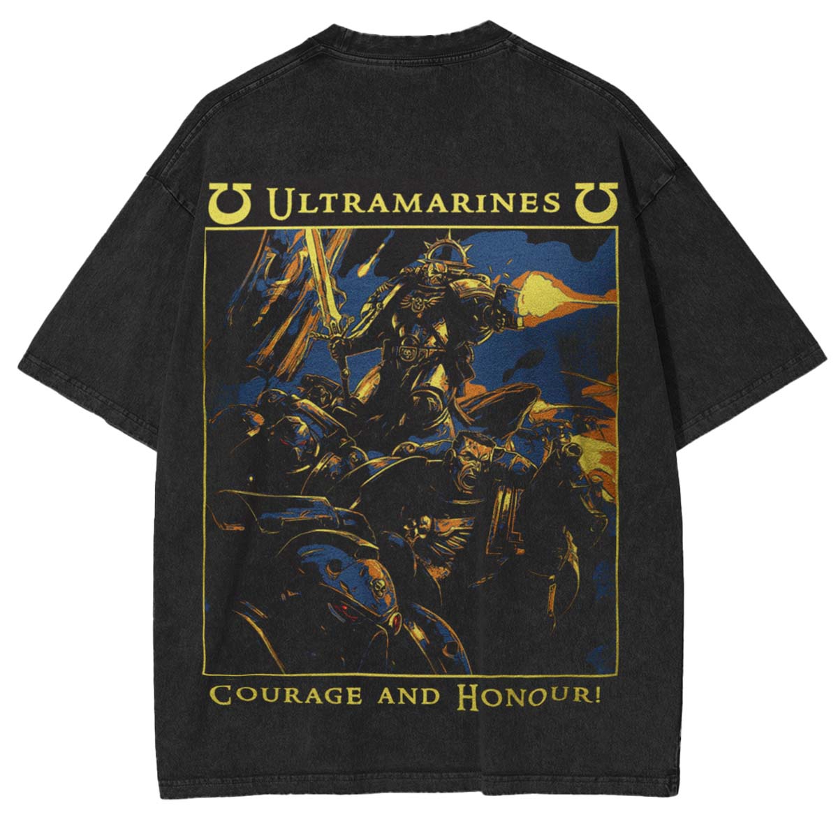 Space Marines Vintage Washed Unisex T-Shirt