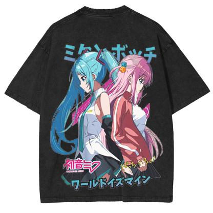 Graphic Anime Tee hatsune Shirt