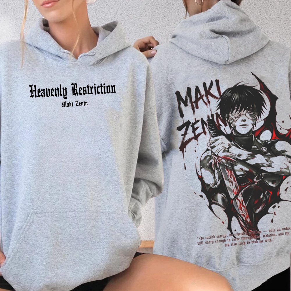 Maki Zenin Jujutsu Kaisen Washed T-shirt/Crewneck/Hoodie