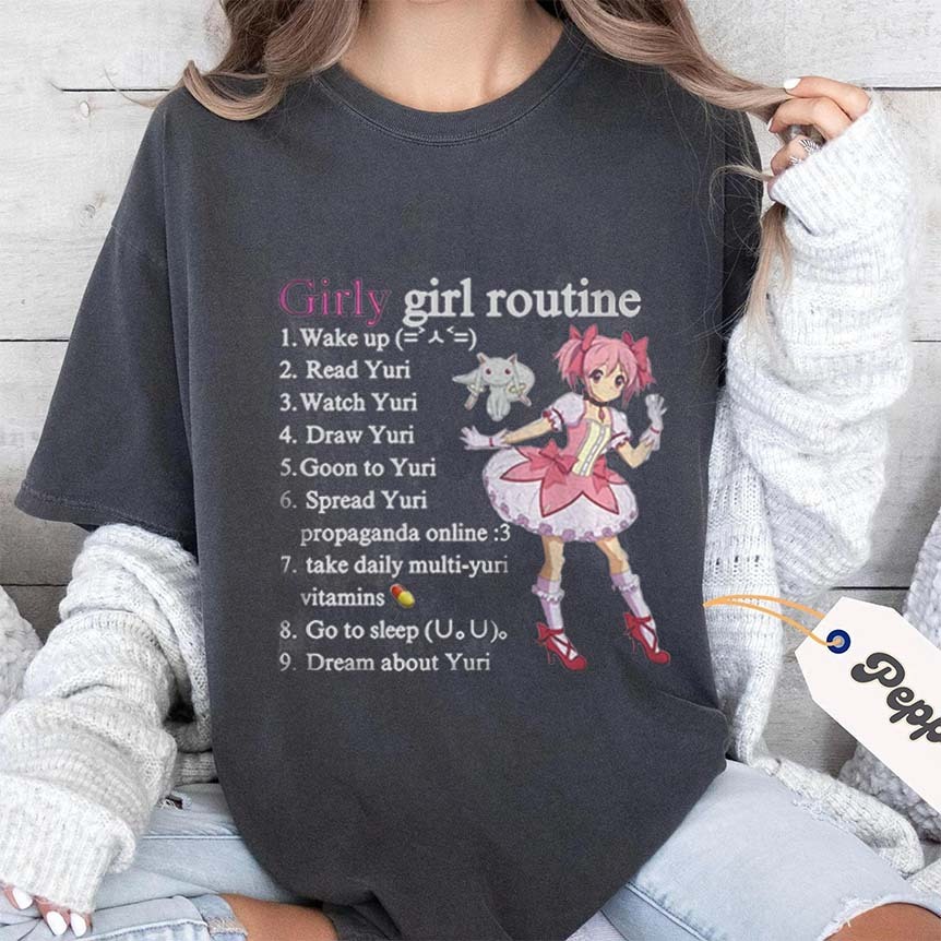 Girly Girl Routine Yuri Winchester Unisex Shirts
