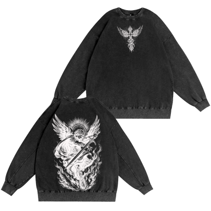 Archangel Michael Vintage Washed T-shirt/Crewneck/Hoodie
