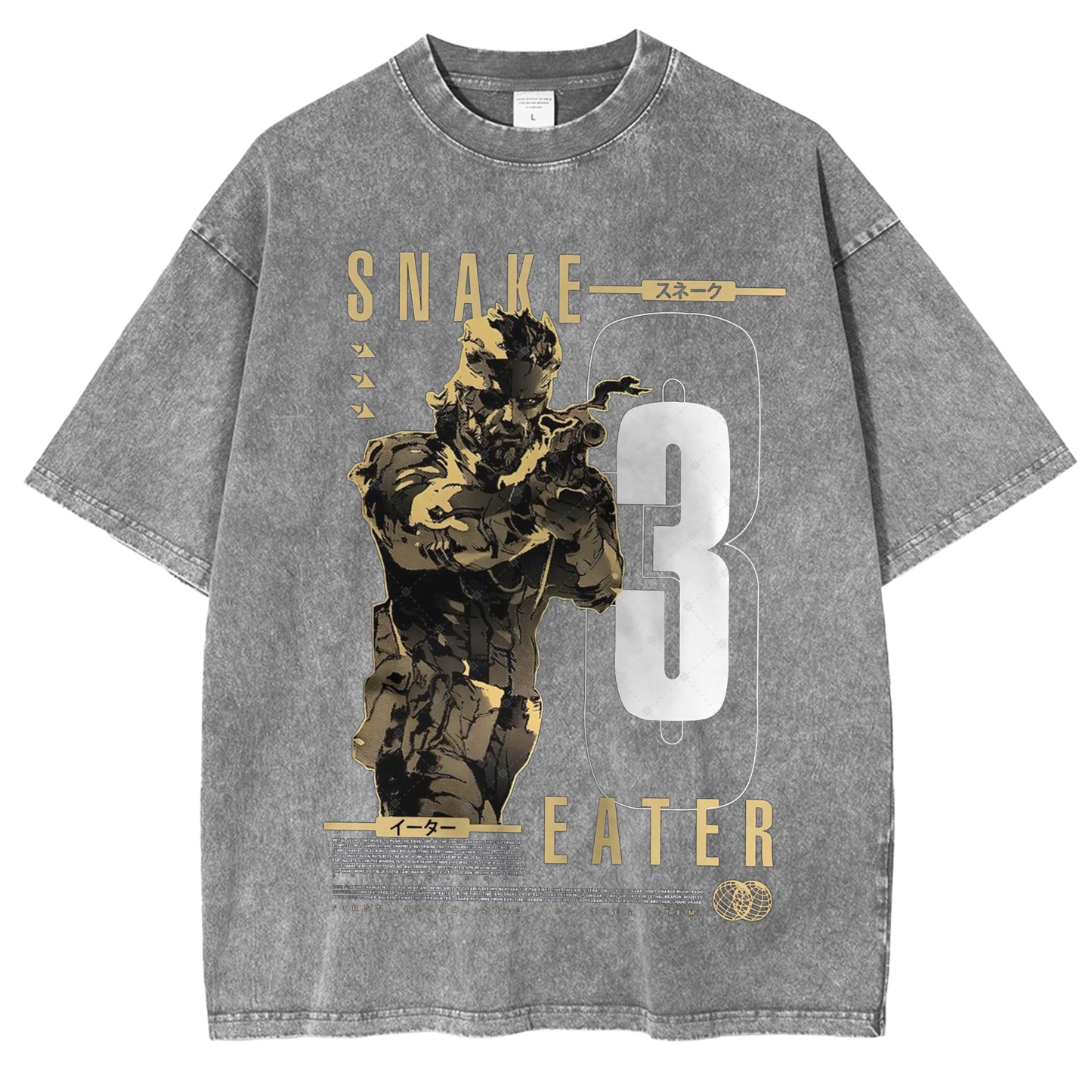 Metal Gear Solid Game Creative T-shirt