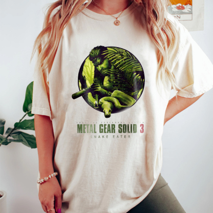 Casual Metal Gear Solid Snakes Shirts