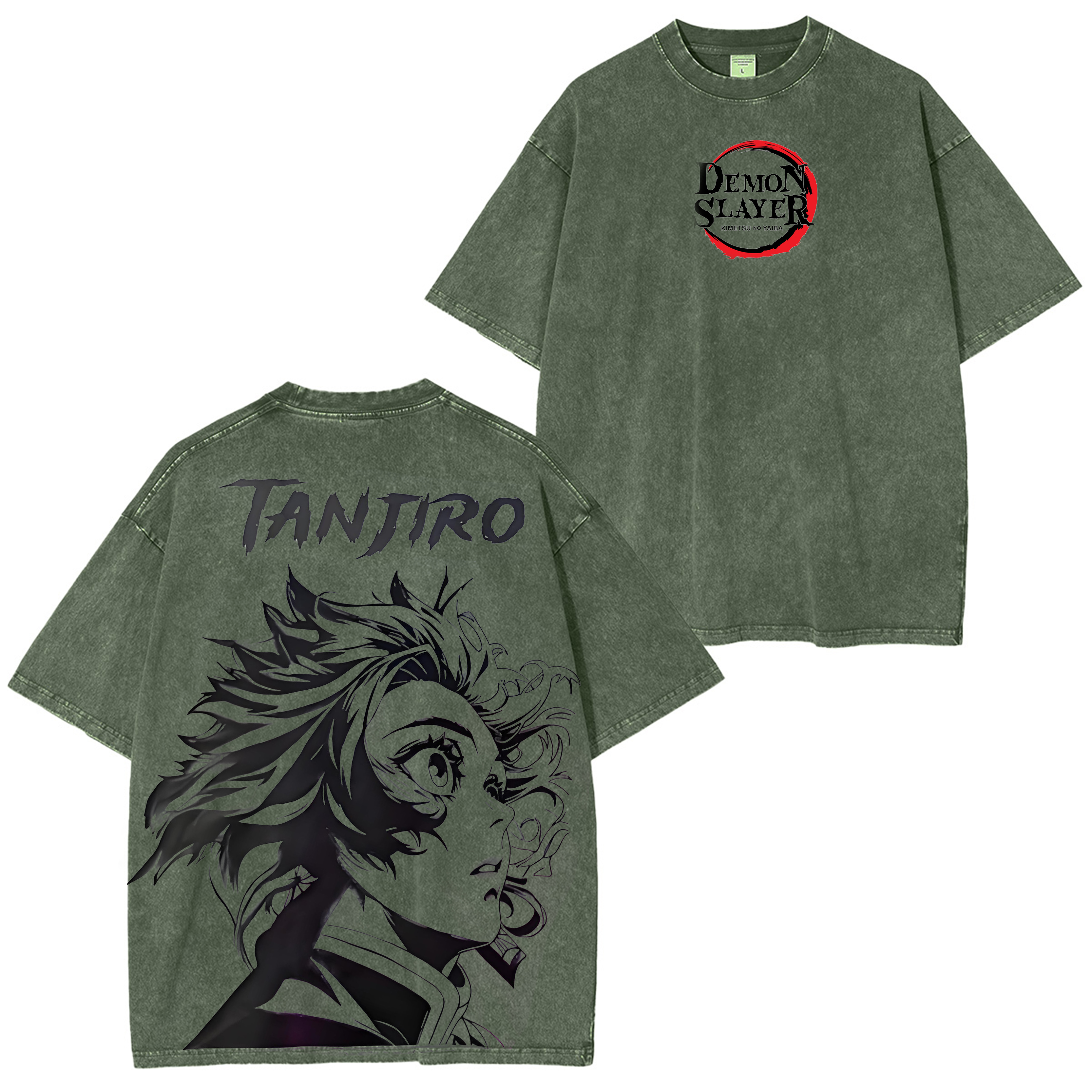 vintage-washed Tanjiro T-Shirt