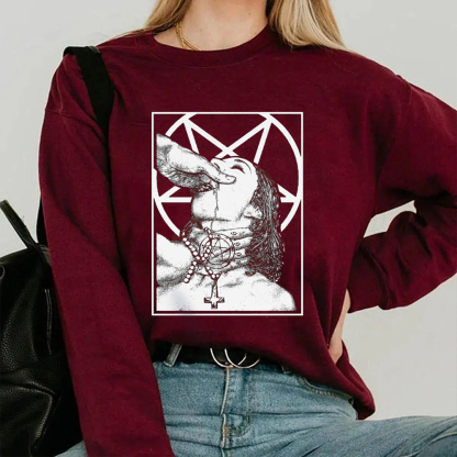 God’s cross and devil’s grip Unisex Shirt/Crewneck/Hoodie