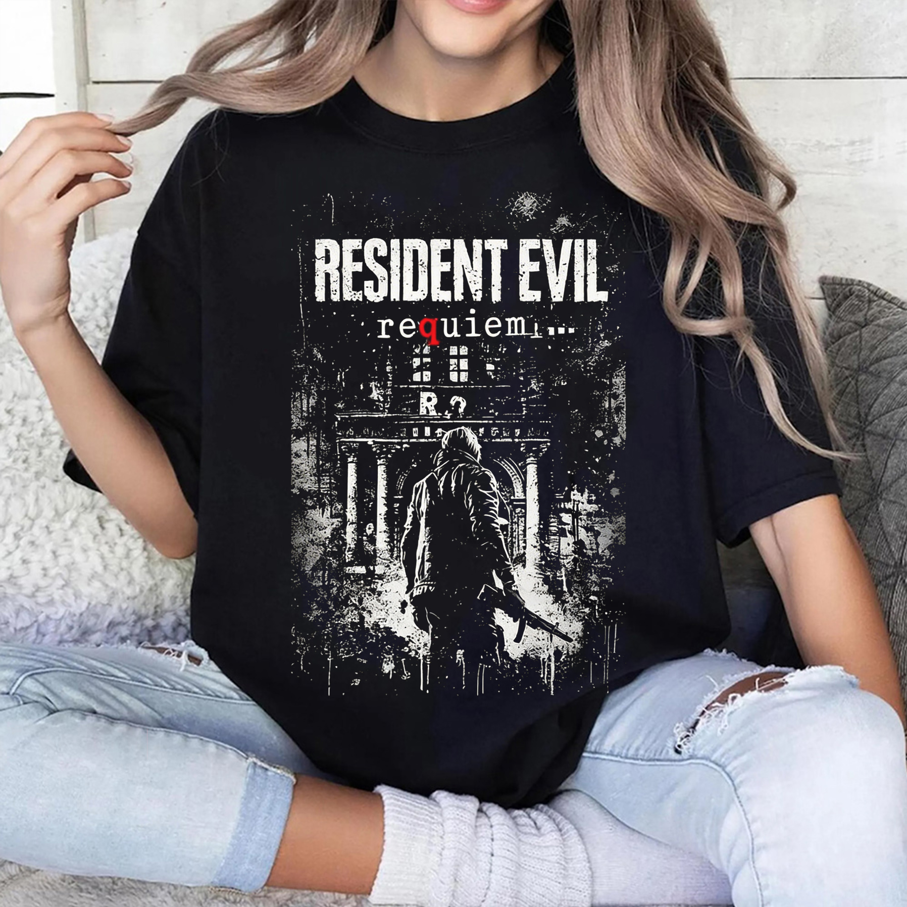 Resident Evil Game Oversized T-shirt/Crewneck/Hoodie