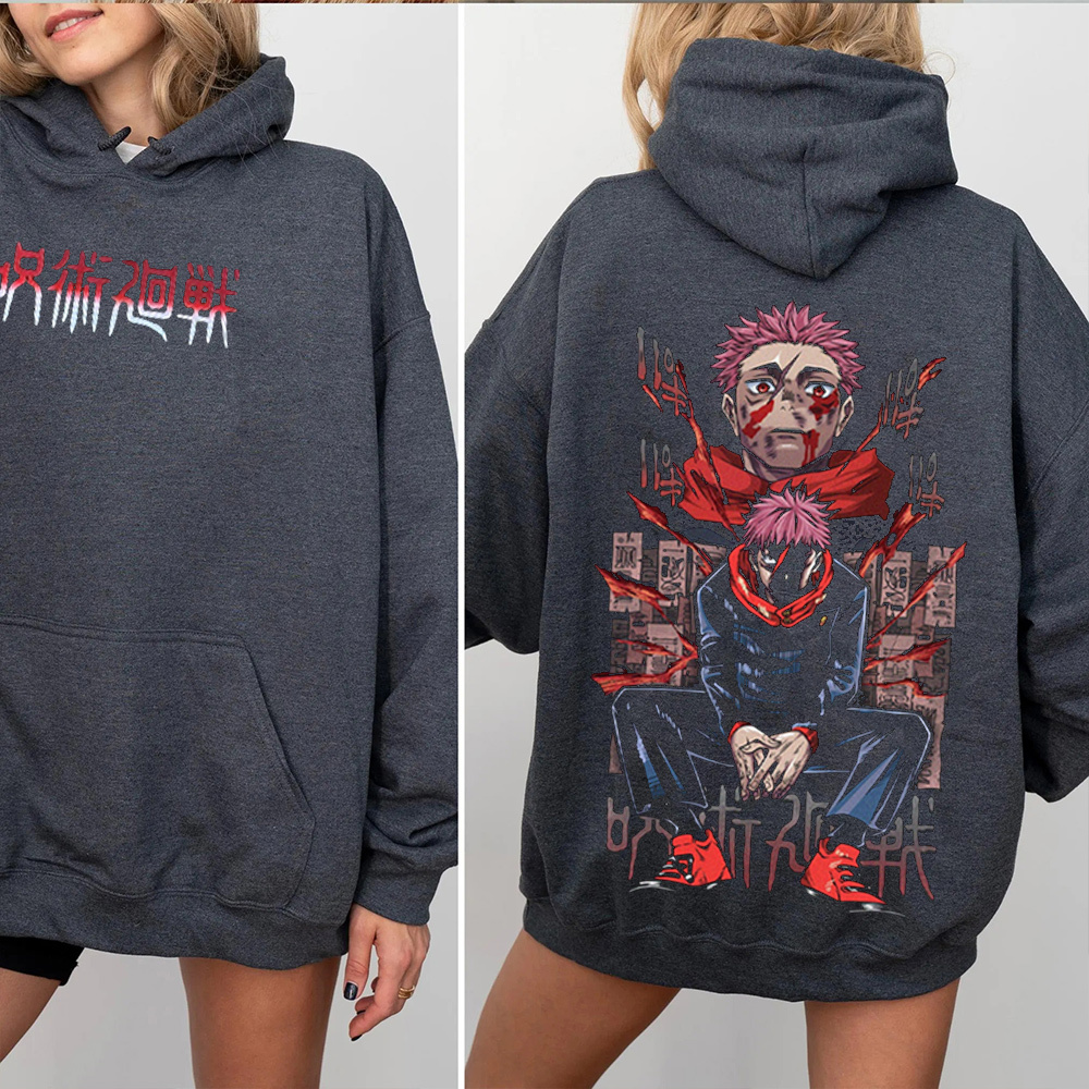 Yuuji Itadori Jujutsu Kaisen Oversized T-shirt/Crewneck/Hoodie
