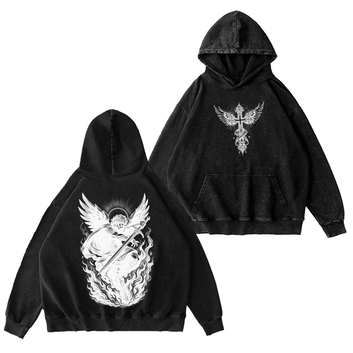 Archangel Michael Vintage Washed T-shirt/Crewneck/Hoodie