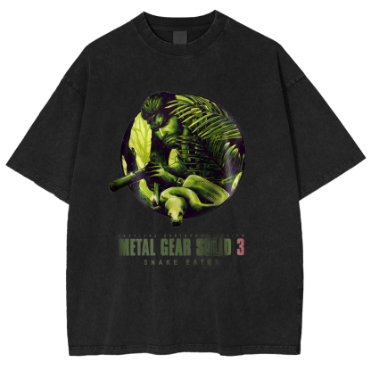 Casual Metal Gear Solid Snakes Shirts