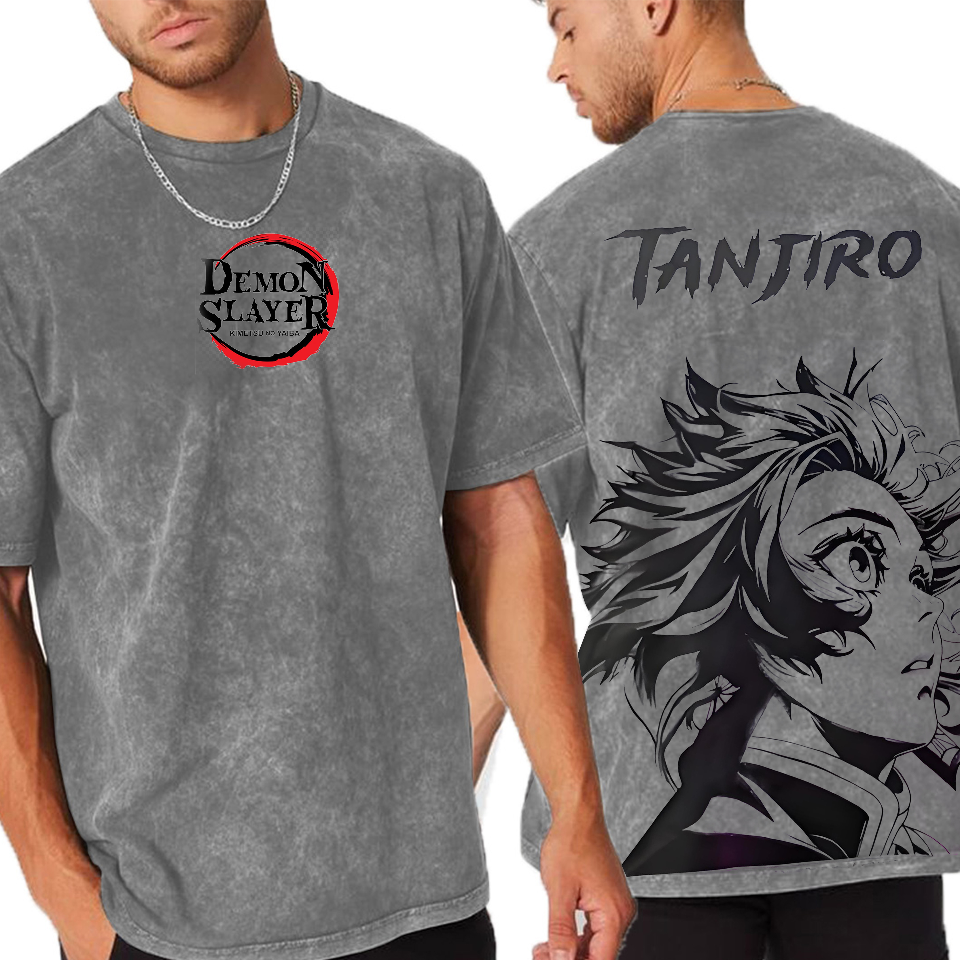 vintage-washed Tanjiro T-Shirt