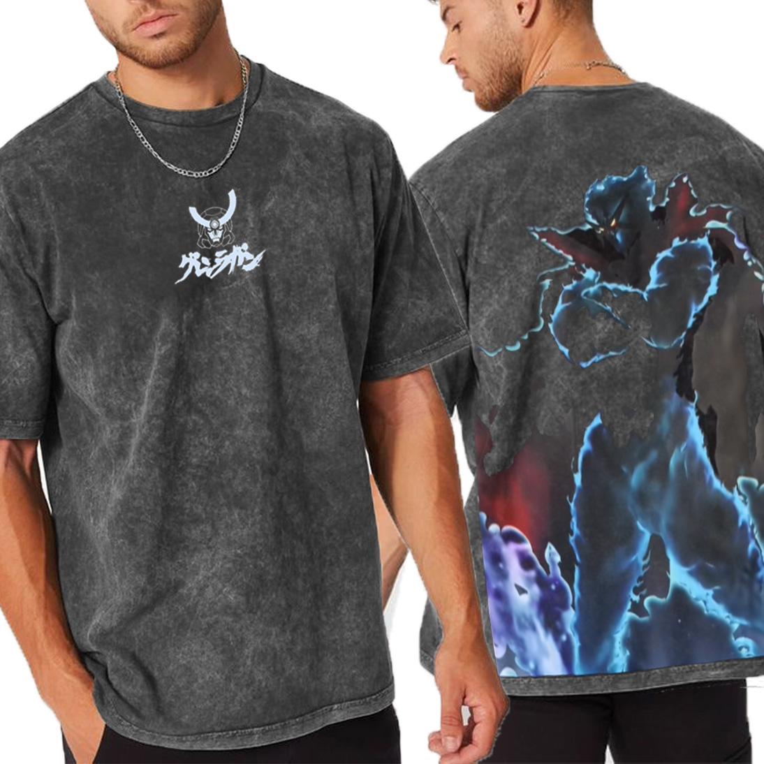 Gurren Lagann Unisex Washed T-Shirt