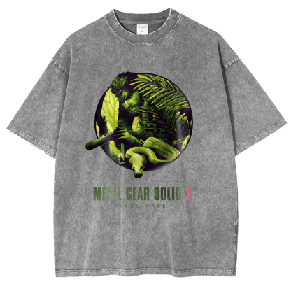 Casual Metal Gear Solid Snakes Shirts