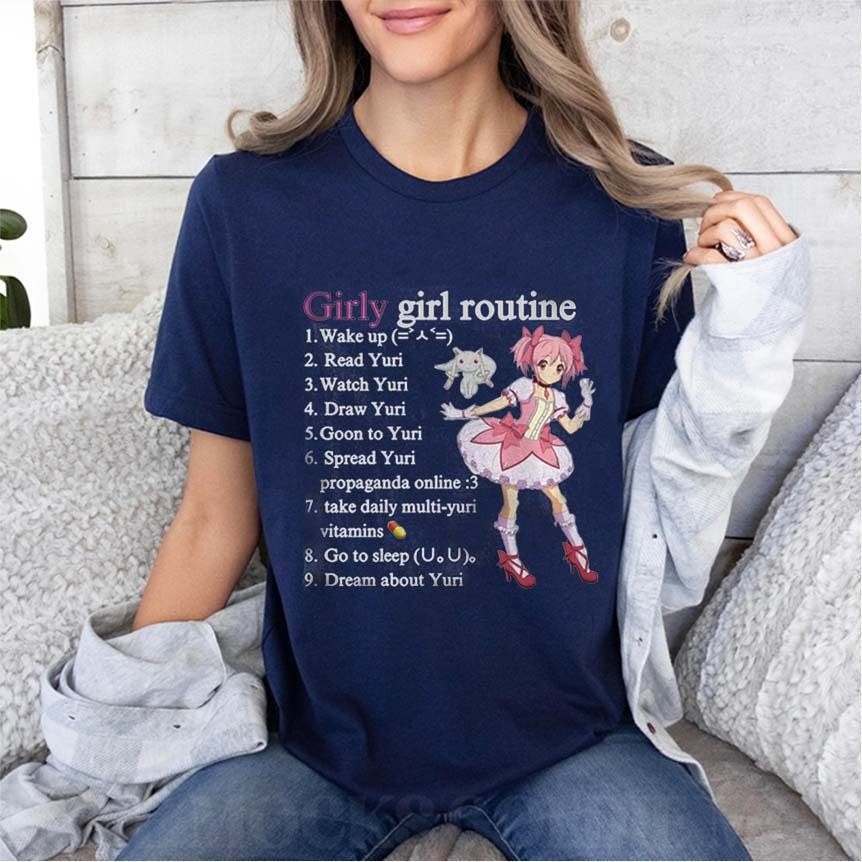 Girly Girl Routine Yuri Winchester Unisex Shirts