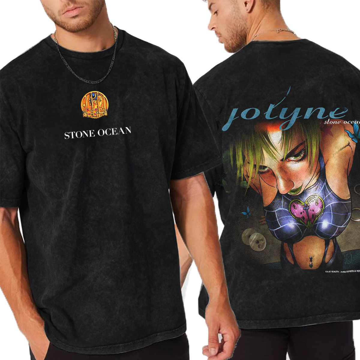 Jolyne Cujoh Stone Ocean Jojo Vintage Washed T-shirt/Crewneck/Hoodie