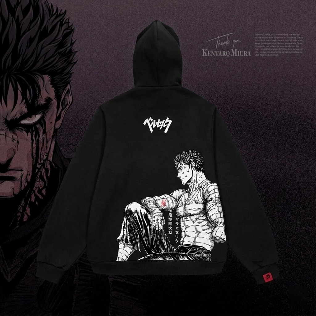 Berserk Guts Anime Hoodie