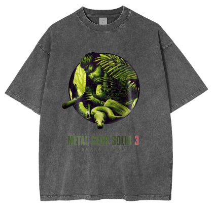 Casual Metal Gear Solid Snakes Shirts