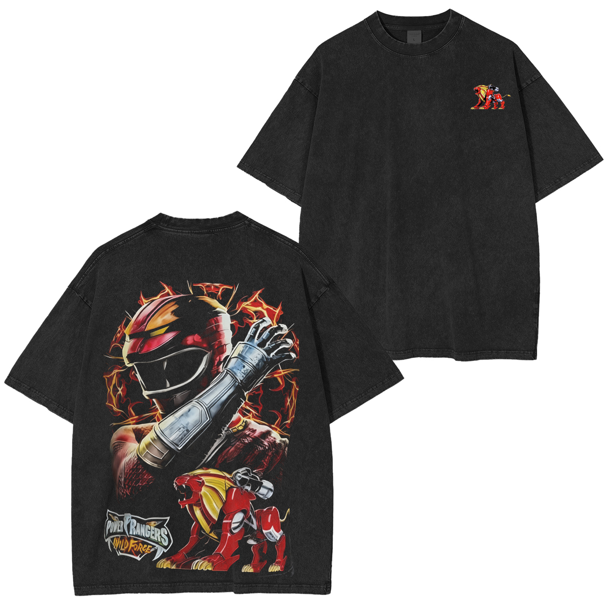 Vintage Wild Force Red Lion Graphic Oversized T-shirt/Crewneck/Hoodie