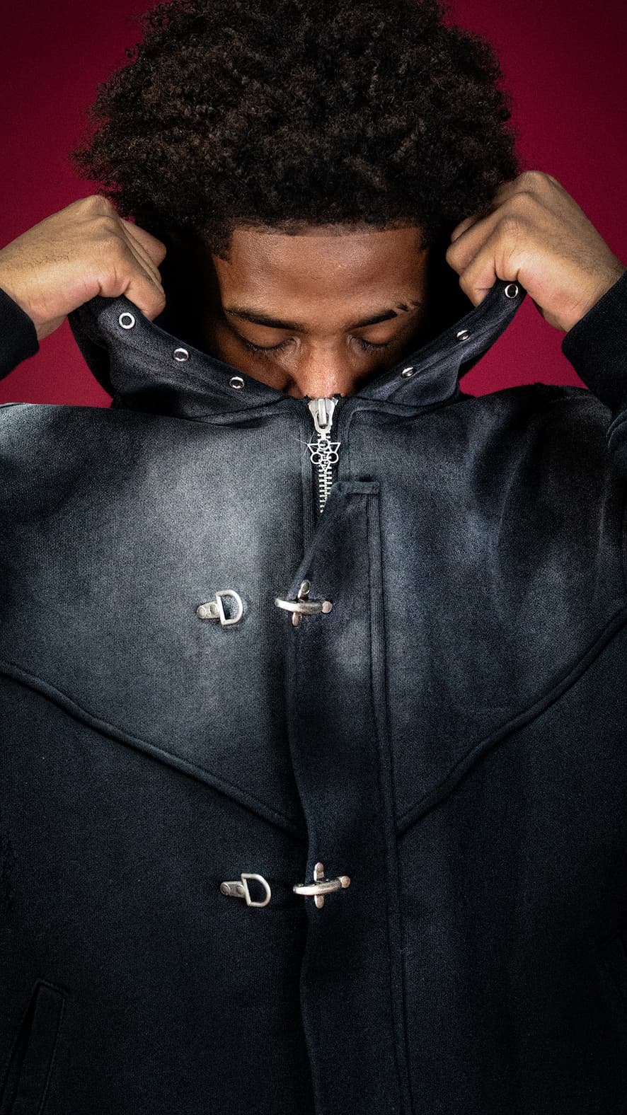  Watchman Series Unisex Washed Zip Up Hoodie