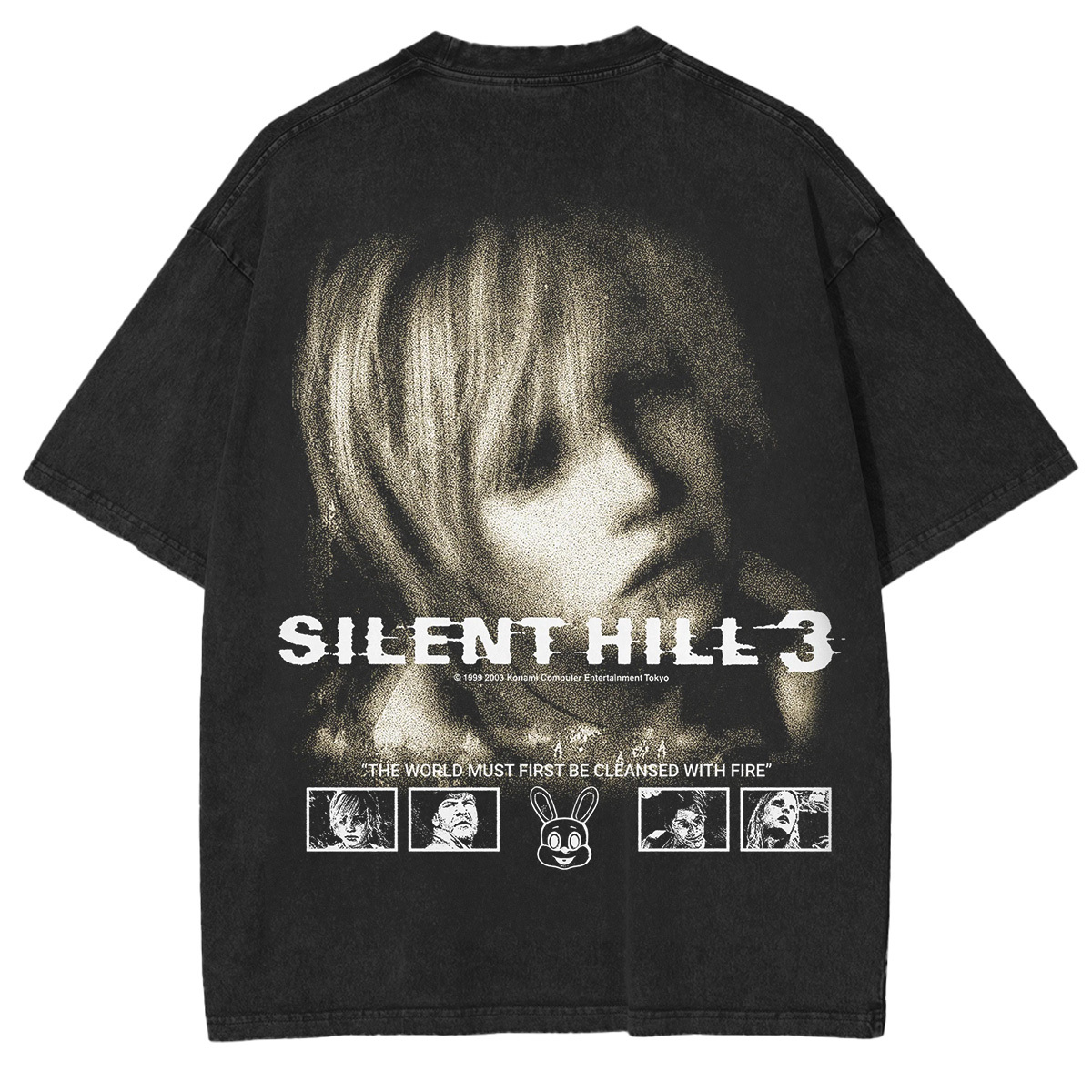 silenthill3 Retro Washed T-Shirt