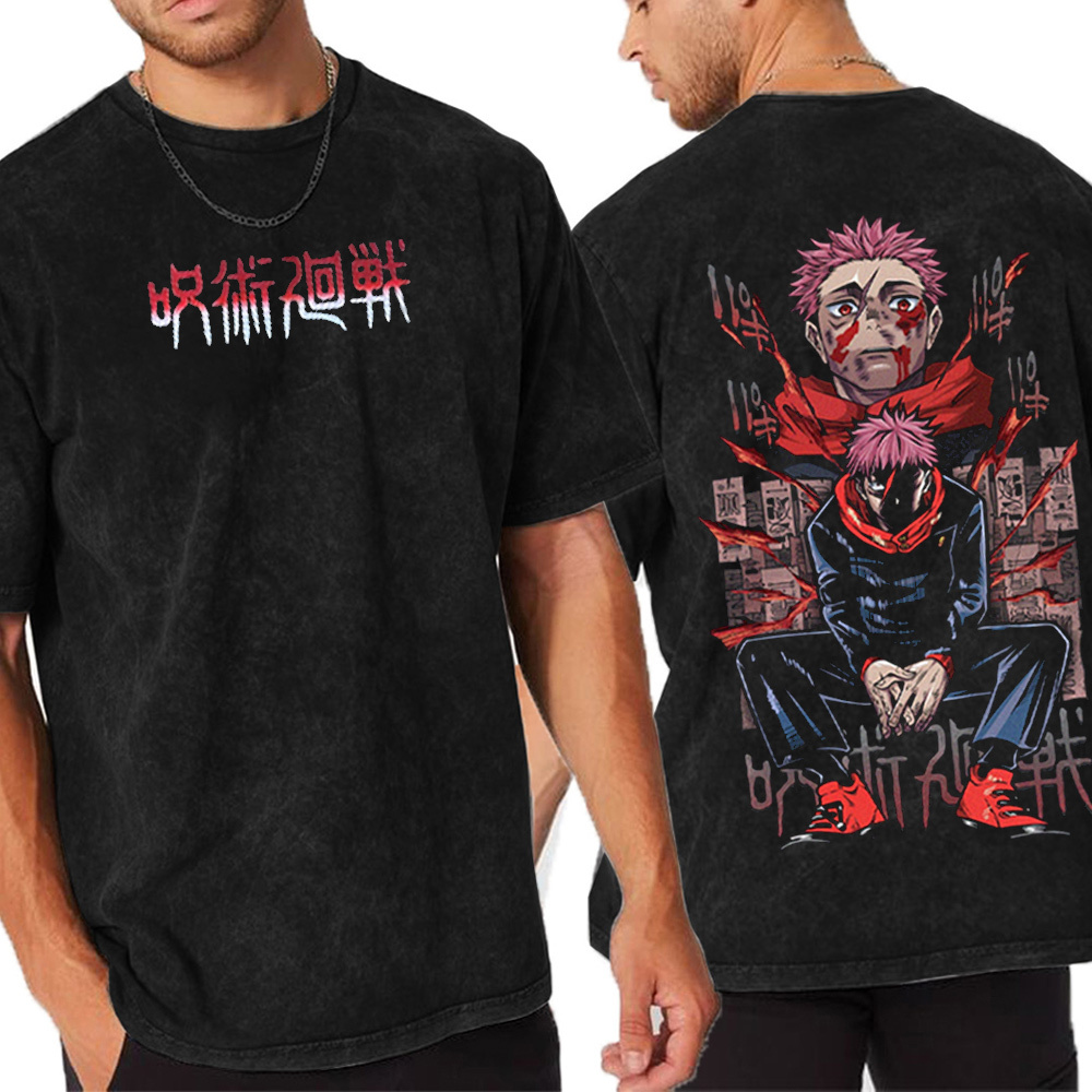 Yuuji Itadori Jujutsu Kaisen Oversized T-shirt/Crewneck/Hoodie