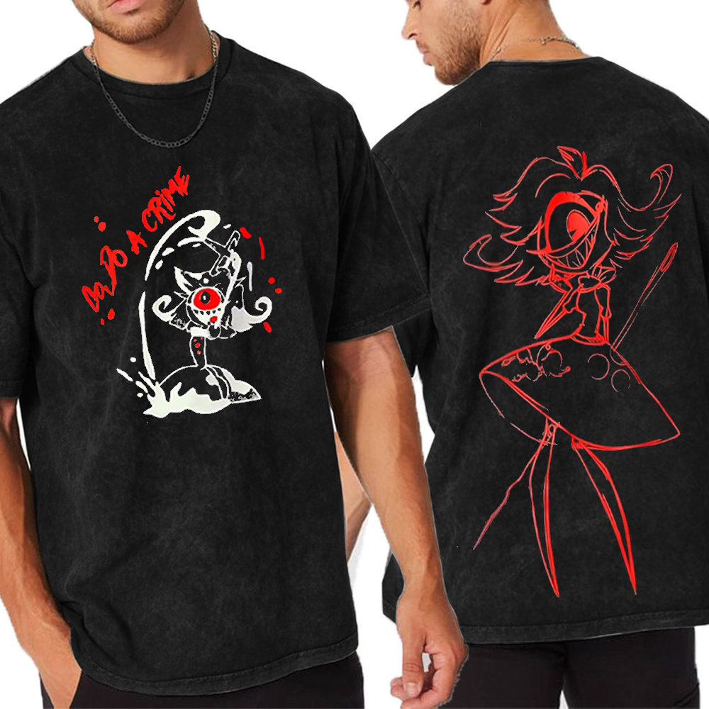 Hazbin Hotel Oversized T-shirt/Crewneck/H